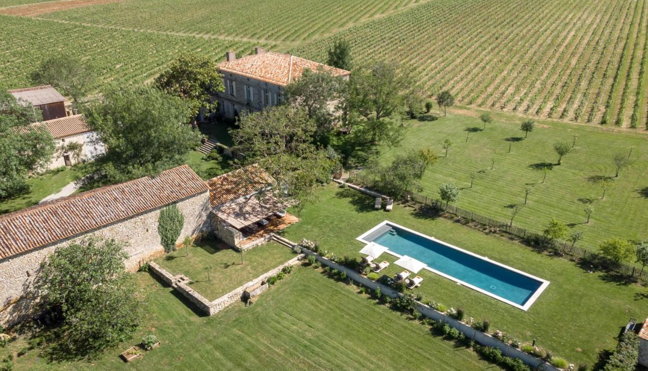 Maison Le Sepe - Vignoble Bio Et Maison D'Hotes 圣哈德贡德 外观 照片