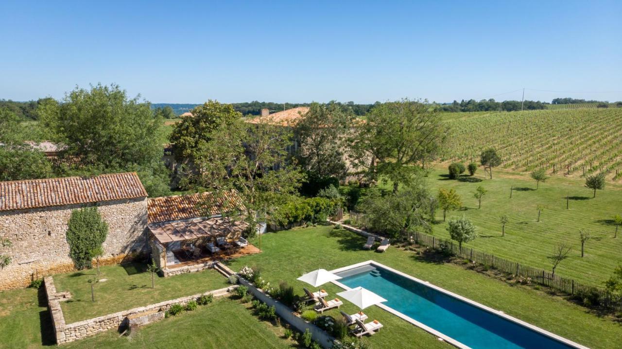 Maison Le Sepe - Vignoble Bio Et Maison D'Hotes 圣哈德贡德 外观 照片