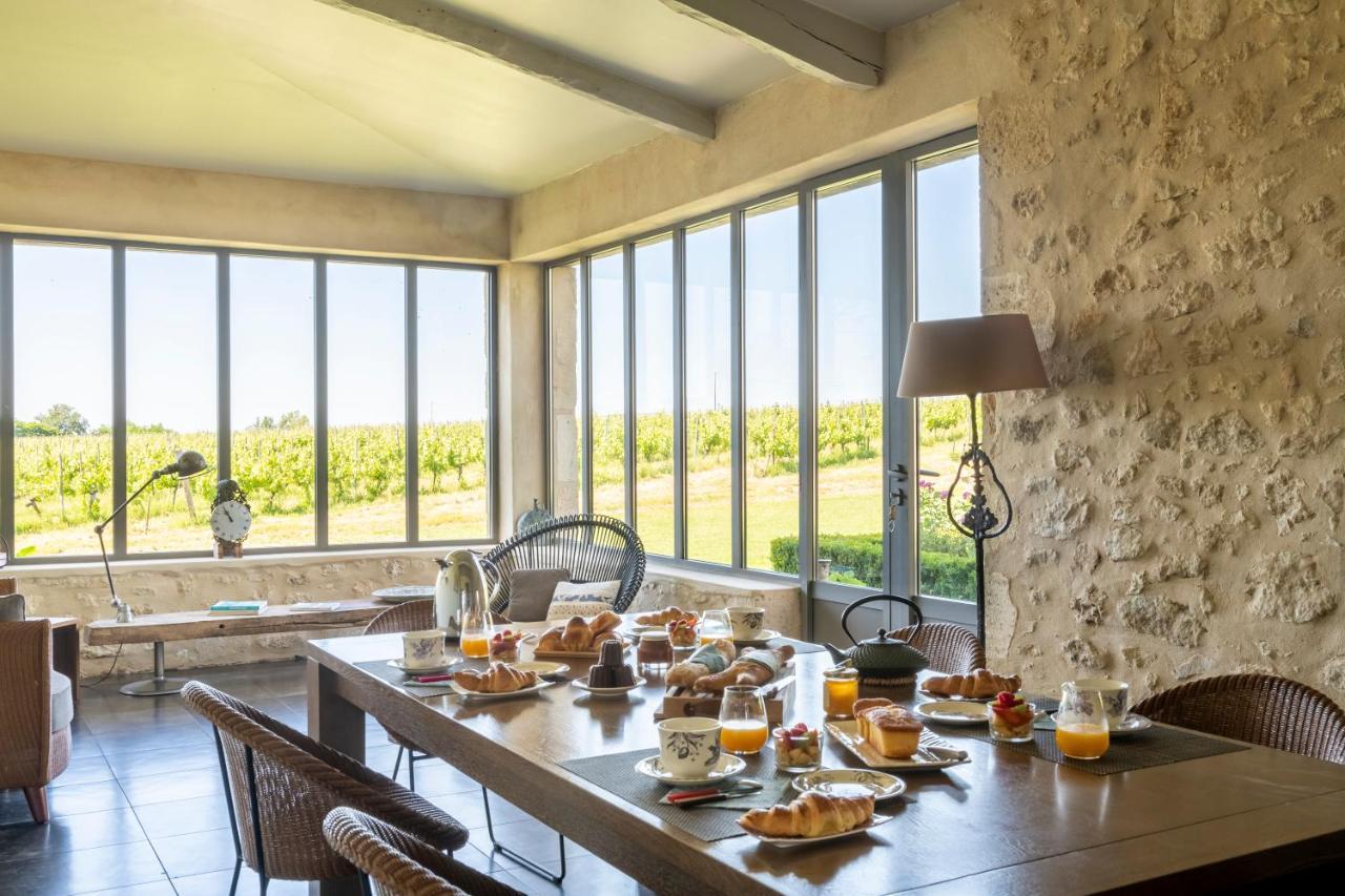 Maison Le Sepe - Vignoble Bio Et Maison D'Hotes 圣哈德贡德 外观 照片