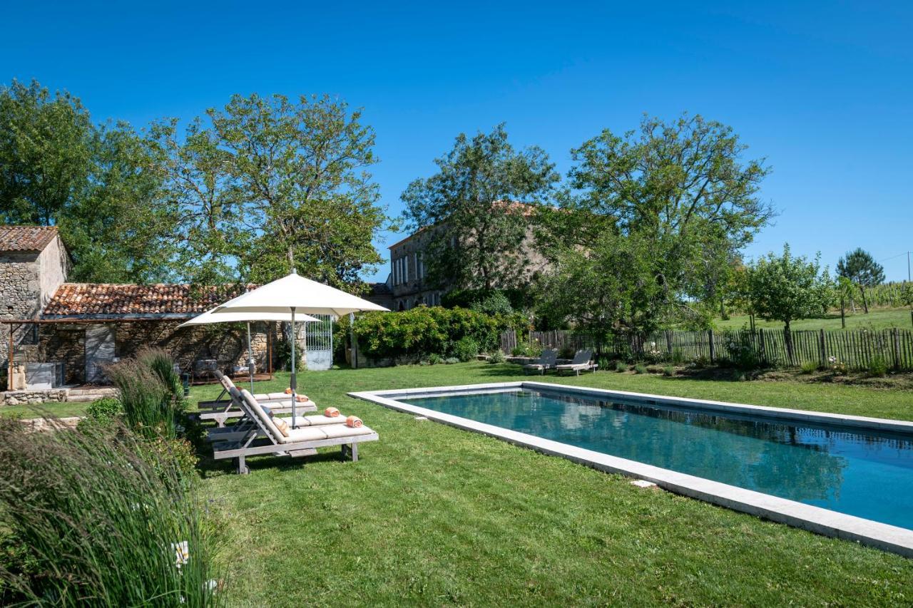 Maison Le Sepe - Vignoble Bio Et Maison D'Hotes 圣哈德贡德 外观 照片