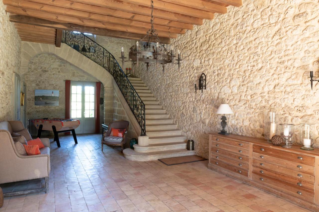 Maison Le Sepe - Vignoble Bio Et Maison D'Hotes 圣哈德贡德 外观 照片